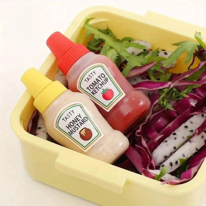 Mini Ketchup squeezed Bottles