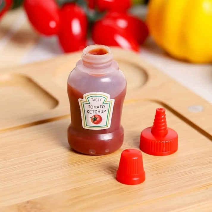 Mini Ketchup squeezed Bottles